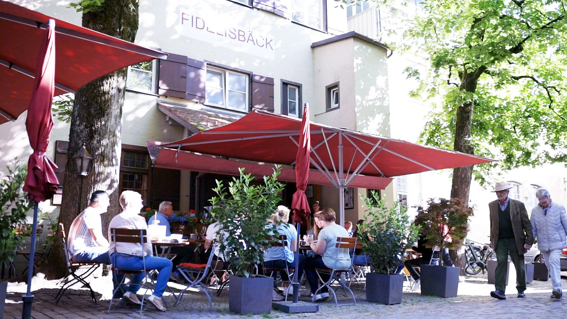 Biergarten-Totale