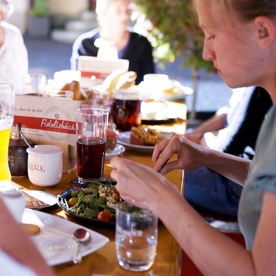 Salat-Biergarten